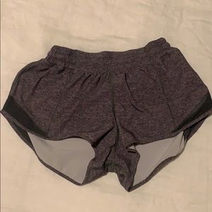lululemon size 4 grey shorts